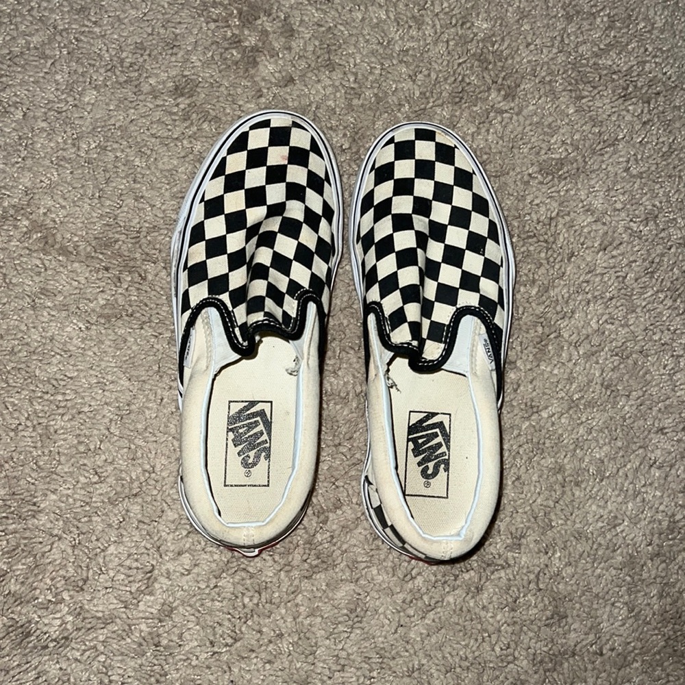 Checkered vans